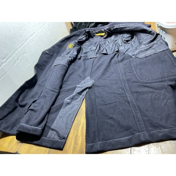 Oxxford Clothes Khyber Cashmere Blue 3 Button Traveler Vented Overcoat - Picture 12 of 13